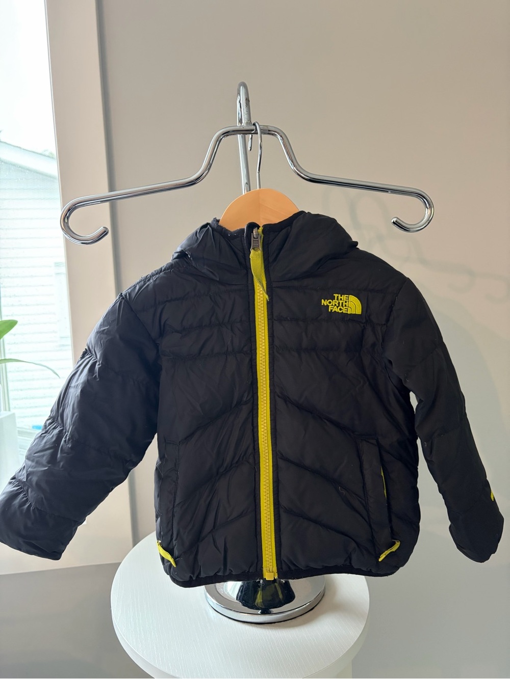 The North Face Kids Black Reversible Puffer Jacket